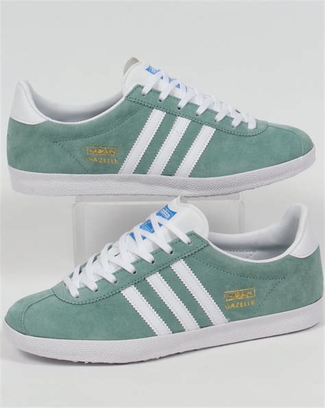 adidas wit true green geel|adidas gazelle green.